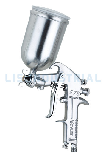 F75 Alat Penyemprot Cat Aloi Penyemprot Airbrush Gravitasi Pengecatan Mobil