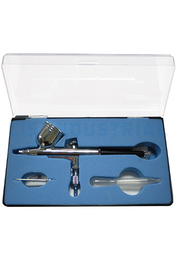 ABS-130 0.3mm 7CC Pistol Semprot Sikat Udara Portabel Untuk Perajin Tangan