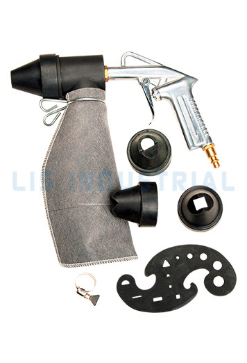 Pistol Sandblasting PS10 Dengan Sistem Resirkulasi Abrasive