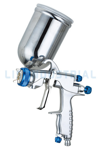 Pistol Semprot Umpan Gravitasi LS101G Dengan Piala Gravitasi Samping 400ML