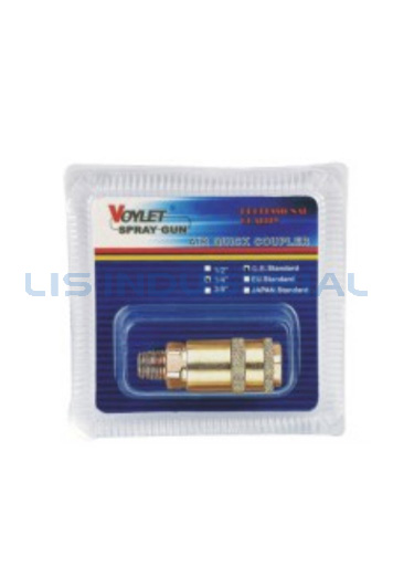 BSM20 Fitting pneumatik Selang Kompresor Udara Quick Coupler Plug