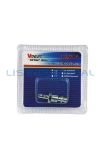 UPH20 Fitting pneumatik Selang Kompresor Udara Quick Coupler Plug